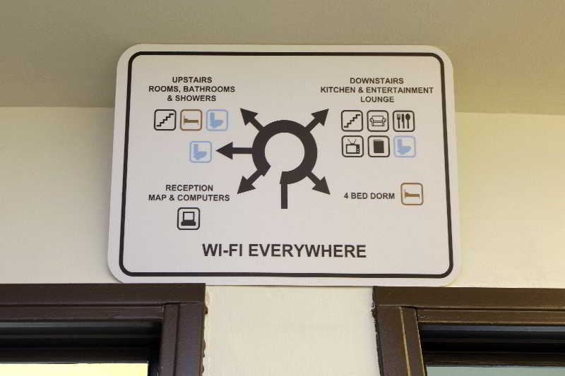 Gracia City Hostel Barcelona Kültér fotó Wi-Fi sign in a hotel